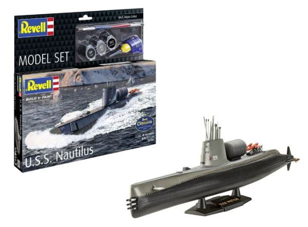 REV65184 - MODELSET - USS Nautilus om in elkaar te zetten en te schilderen - 1