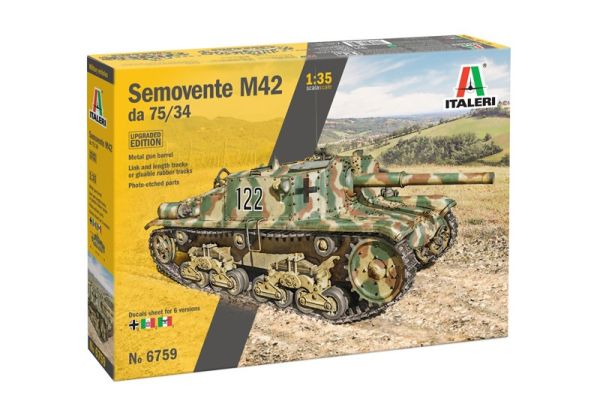 ITA6759 - SEMOVENTE M42 da 75/34 tank - Verbeterde Editie - 1