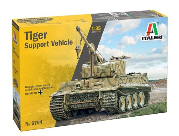 ITA6764 - Tiger militair ondersteuningsvoertuig om te monteren en te schilderen - 1
