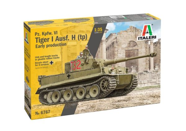 ITA6767 - Char Pz. Kpfw. VI Tiger I Ausf. E/H1 moet nog in elkaar gezet en geverfd worden. - 1