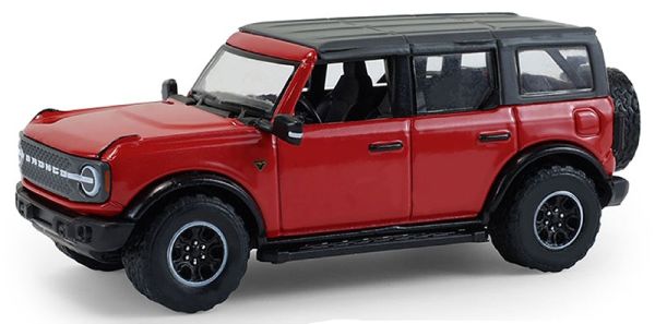 GREEN68070-C - FORD Bronco 2024 rood uit de serie SHOWROOM FLOOR in blisterverpakking - 1