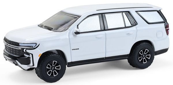 GREEN68070-E - CHEVROLET Tahoe 2024 wit uit de serie SHOWROOM FLOOR in blisterverpakking - 1