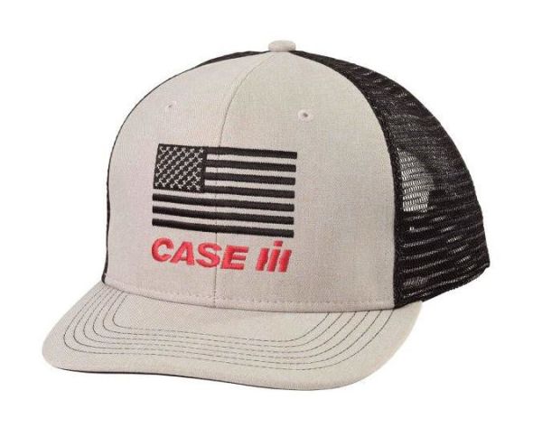 694712 - CASE IH Beige pet met zwarte gaasrug - 1