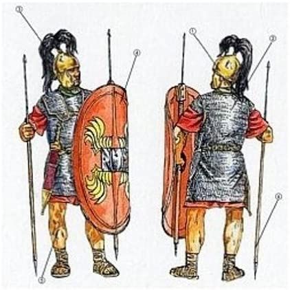 ITA6021 - Romeinse infanterie I.st Cen. BC om te schilderen - 1