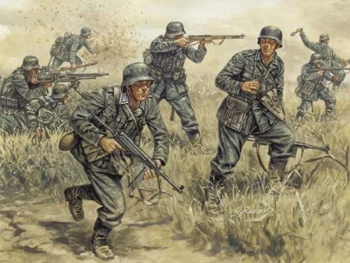 ITA6033 - Duitse infanterie om te schilderen - 1