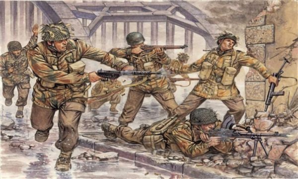 ITA6034 - Britse parachutisten om te schilderen - 1