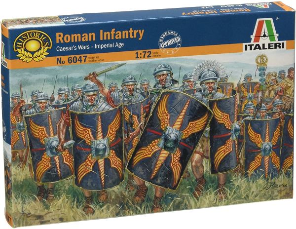 ITA6047 - Romeinse infanterie - Caesars oorlogen om te schilderen - 1
