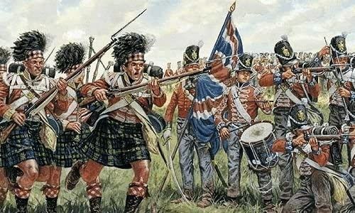 ITA6058 - Engelse en Schotse infanterie om te schilderen - 1