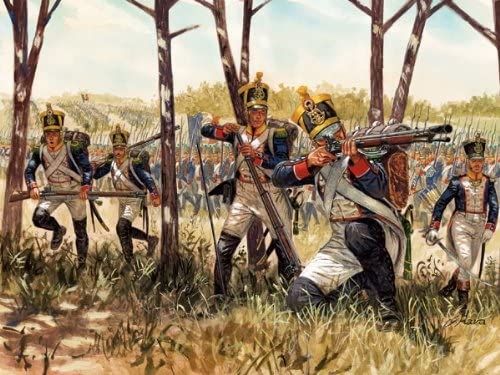ITA6066 - Franse lichte infanterie om te schilderen - 1