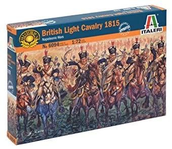 ITA6094 - Britse lichte cavalerie 1815 om te schilderen - 1