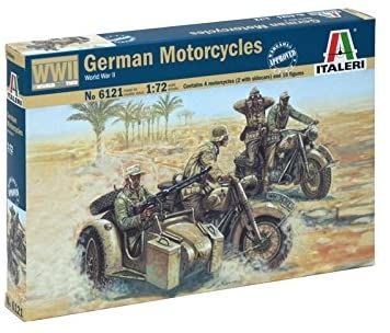ITA6121 - Duitse motorfietsen om te monteren en te schilderen - 1