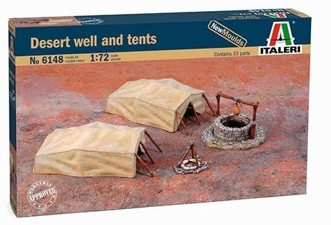 ITA6148 - Woestijnputten en tenten om in elkaar te zetten en te schilderen - 1