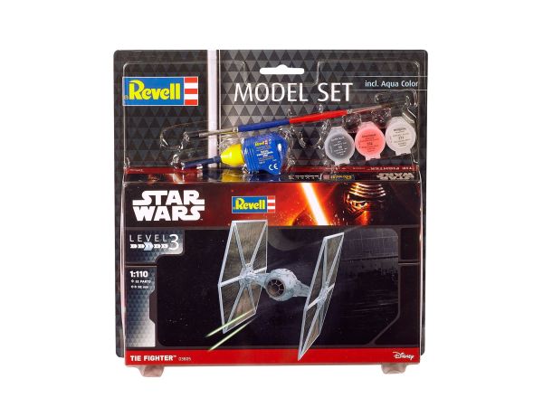 REV63605 - Modelset TIE Fighter STAR WARS met schilderij om in elkaar te zetten - 1