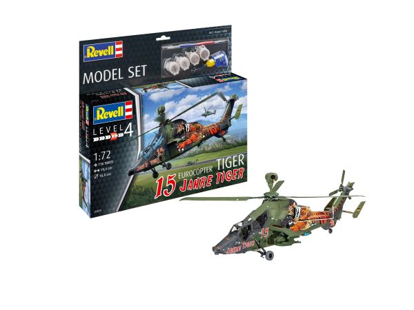 REV63839 - MODEL SET EUROCOPTER TIGER 15 JAAR TIGER met schilderij om te monteren - 1
