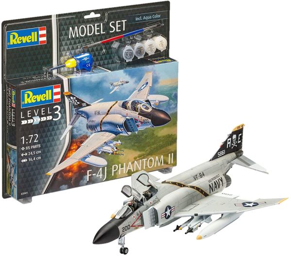REV63941 - Modelset F-4J Phantom II met schilderij om te monteren - 1