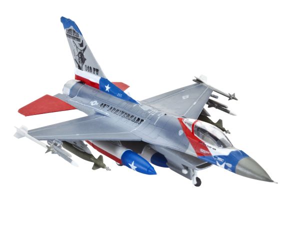 REV63992 - Modelset F-16C USAF met schilderij om te monteren - 1