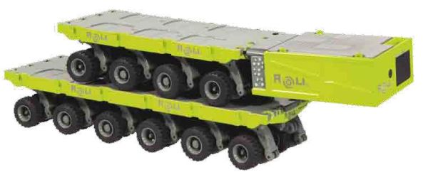 NZG5406 - Module SCHEUERLE SPTM 6+4 assen met aandrijving - ROLE - 1