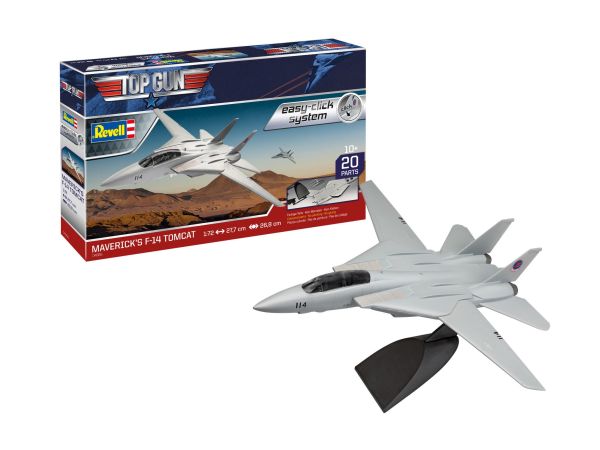 REV64966 - Modelset - TOP GUN Maverick's F-14 Tomcat eenvoudig te klikken met verf om te monteren - 1