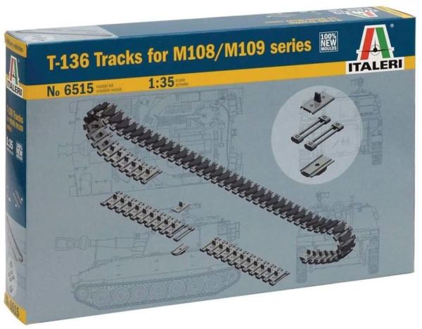ITA6515 - Accessoire T - 136 tracks voor M108 / M109-serie om te monteren en te schilderen - 1