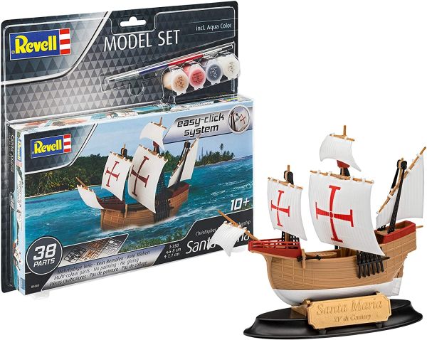 REV65660 - Modelset Santa Maria met verf om in elkaar te zetten - 1
