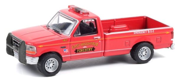 GREEN67010B - FORD F-350 1992 Massachusetts Forety BRAND & REDDING Blisterverpakking - 1
