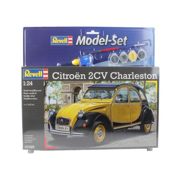REV67095 - Modelset CITROEN 2cv met lak om te monteren - 1