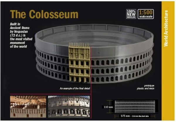 ITA68003 - Wereldarchitectuur: HET COLOSSEUM om in elkaar te zetten en te schilderen - 1