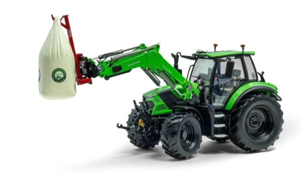 UH7258 - DEUTZ-FAHR 6140.4 TTV met lader - Beperkte oplage van 1500 exemplaren. - 1