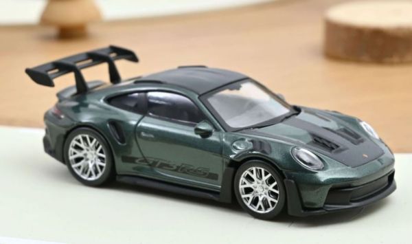 NOREV750069 - PORSCHE 911 GT3 RS 2022 Metallic Malachietgroen en zwart - Jet-car - 1