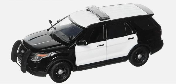 MMX76988NOIR - FORD Police Interceptor Utility 2022 Zwart en wit - 1