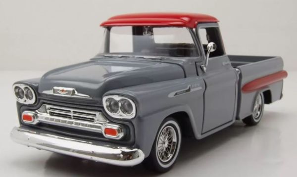 MMX79033GRIS - CHEVROLET Appache Fleetside Pick-up 1958 Grijs - 1