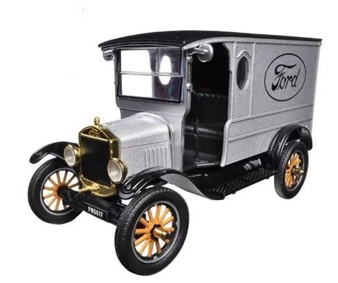 MMX79329GRIS - FORD Model T Paddy Wagon 1925 Zilver - 1