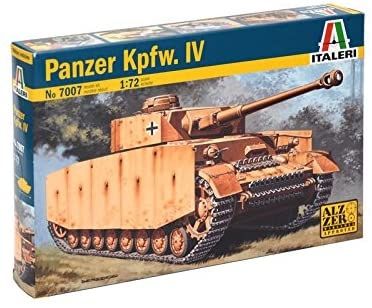 ITA7007 - Tank PANZER KPFW. IV om te monteren en te schilderen - 1