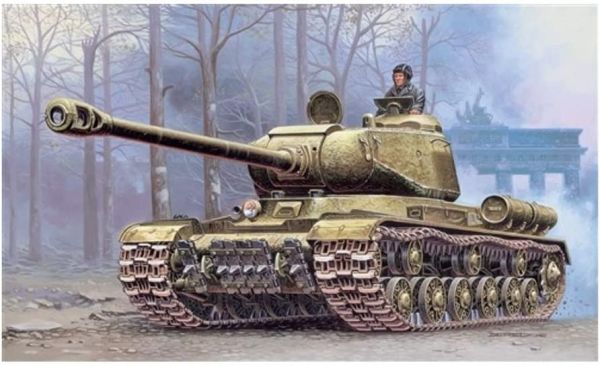 ITA7040 - Tank JS - 2M STALINE om te monteren en te schilderen - 1