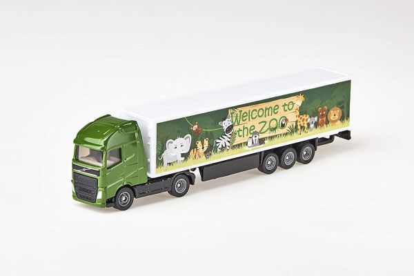 SIK1627/2 - VOLVO FH met 3-assige aanhangwagen WELKOM BIJ DE ZOO - 1
