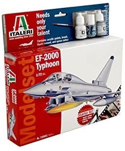 ITA72001 - EF-2000 TYPHOON Starter Kit om te monteren en te schilderen - 1