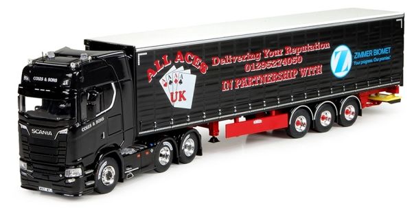 TEK72778 - SCANIA S 580 Highline 4x2 met COLES & SON 3-assige aanhanger - 1