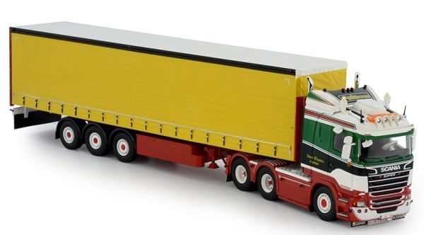 TEK75678 - SCANIA R13 6x4 met dekzeil aanhanger 3 Assen PETER WOUTERS - 1