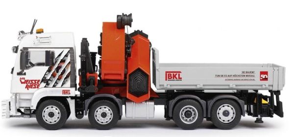 CON77214/0 - MAN TGS LX Euro6 Flatbed met kraan PALFINGER PK92002-SH - 1