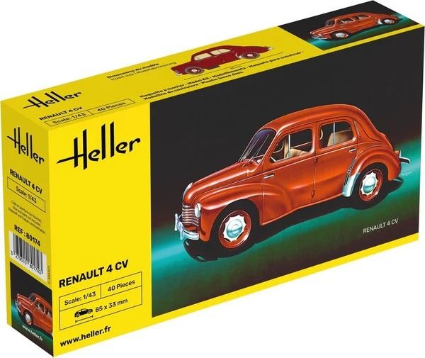 HEL80174 - RENAULT 4 CV monteren en spuiten - 1