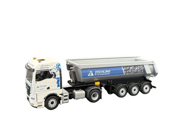 CON80231/04 - MAN TGX GM 4x2 met 3-assige kipperoplegger (ZOCHLING) - 1