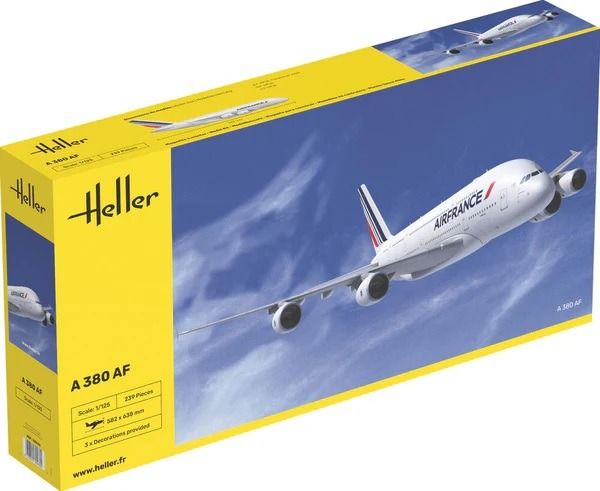 HEL80436 - Airbus A380 Air France-passagiersvliegtuig wordt geassembleerd en geverfd. - 1