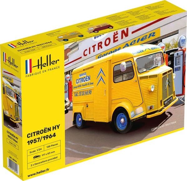 HEL80744 - CITROEN HY 1957-1964: assembleren en schilderen - 1
