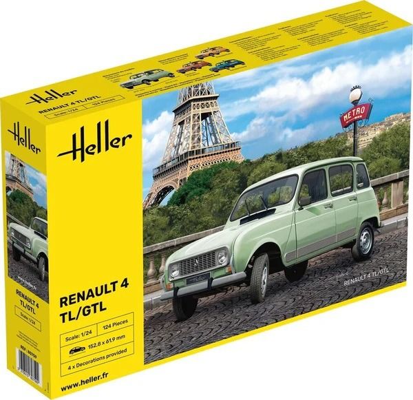 HEL80759 - RENAULT 4TL/GTL monteren en spuiten - 1