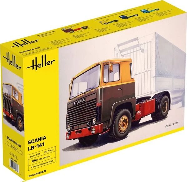 HEL80773 - Scania LB-141 4x2 – bouw- en schilderset - 1