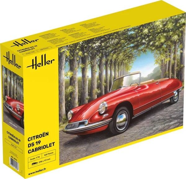 HEL80796 - CITROEN DS 19 cabriolet monteren en spuiten - 1