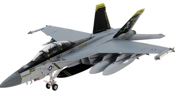 FOV814034A - Amerikaanse Boeing F/A-18F Super Hornet straaljager - Amerikaanse marine - VFA-103 Squadron - Jolly Rodgers - 75-jarig jubileum - 1
