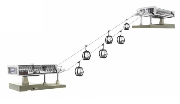 JC82491 - Skilift met 6 OMEGA V10 Fling Mozart gondels - D-LINE - 1