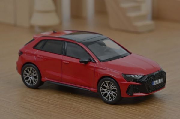 NOREV830122 - AUDI RS 3 Sportback 2025 Progressief Rood - 1