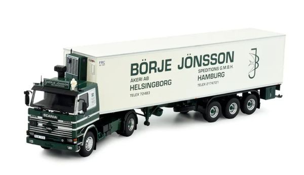 TEK83177 - SCANIA 142 4x2 met 3-assige koeltrailer – BORJE JONSSEN - 1